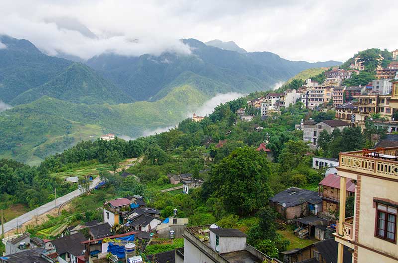 194 - Vietnam - Sapa - panoramica